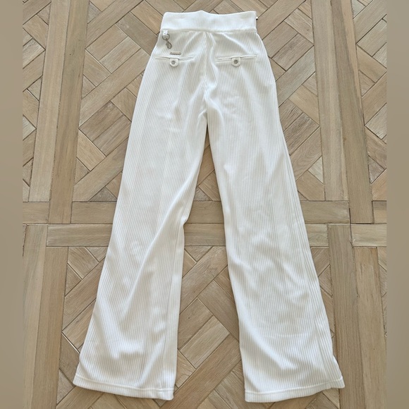 Maniere de Voir White Pants/Trousers US2 New - Picture 6 of 9